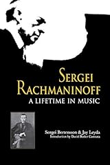 Sergei rachmaninoff lifetime for sale  Delivered anywhere in UK