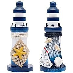 2pcs lighthouse ornaments for sale  Delivered anywhere in UK