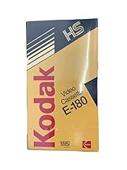 Kodak 180 videocassette usato  Spedito ovunque in Italia 