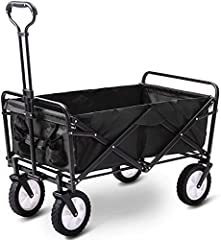 LIFE CARVER Folding Camping Cart Garden Wagon 4 Wheeled for sale  Delivered anywhere in UK
