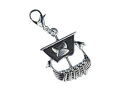 Viking ship charm for sale  Delivered anywhere in UK