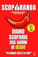 Scoparanda diario scopario usato  Spedito ovunque in Italia 