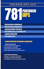 781 funzionari inps usato  Spedito ovunque in Italia 