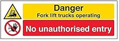 Safety danger fork for sale  Delivered anywhere in UK