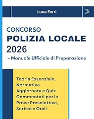 Concorso polizia locale usato  Spedito ovunque in Italia 