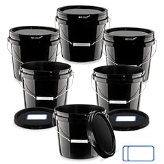 Pcs gallon black for sale  Delivered anywhere in USA 