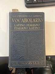 Vocabolario latino italiano usato  Spedito ovunque in Italia 