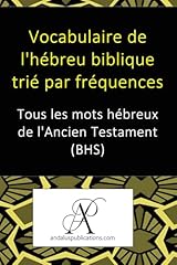 Vocabulaire hébreu biblique usato  Spedito ovunque in Italia 
