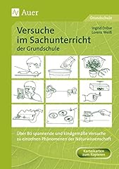 Versuche sachunterricht grunds gebraucht kaufen  Wird an jeden Ort in Deutschland