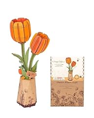Robotime orange tulip for sale  Delivered anywhere in UK