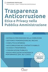 Trasparenza anticorruzione eti usato  Spedito ovunque in Italia 