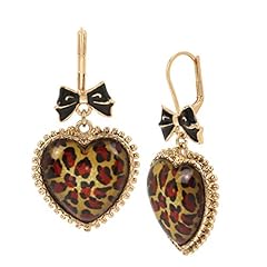Betsey johnson leopard for sale  Delivered anywhere in USA 