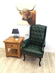 Chesterfield style leather for sale  Delivered anywhere in Ireland