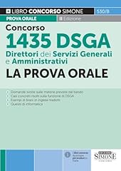 Concorso 1435 dsga usato  Spedito ovunque in Italia 