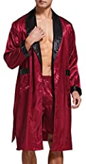 Mens satin robe for sale  Delivered anywhere in USA 