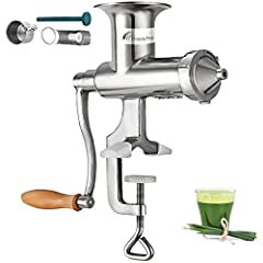 Used, Happybuy Wheatgrass Extractor Portable, Manual Juicer for sale  Delivered anywhere in Canada