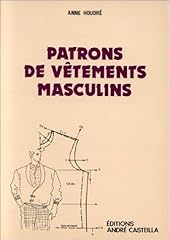 Patrons vêtements masculins d'occasion  Livré partout en France