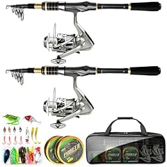 Telescopic fishing rod for sale  Delivered anywhere in USA 