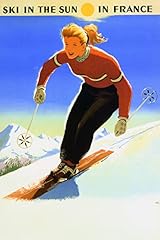 Topvintageposters french ski for sale  Delivered anywhere in USA 