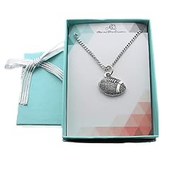Football charm necklace for sale  Delivered anywhere in USA 