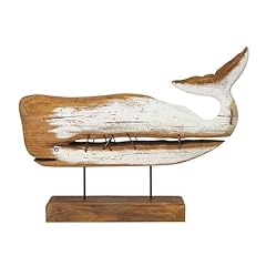 Deco wood whale for sale  Delivered anywhere in USA 