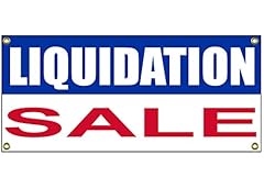 Liquidation sale banner for sale  Delivered anywhere in USA 