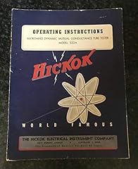 Hickok operating instructions for sale  Delivered anywhere in USA 