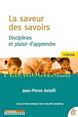 Saveur savoirs disciplines d'occasion  Livré partout en France