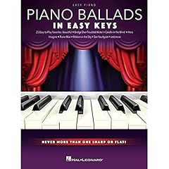 Piano ballads easy for sale  Delivered anywhere in USA 