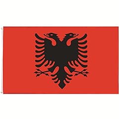 150 bandiera albanese usato  Spedito ovunque in Italia 