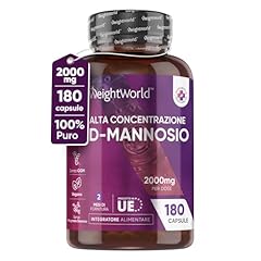 Mannosio puro 2000mg usato  Spedito ovunque in Italia 