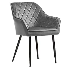 fauteuil gris velour d'occasion  Livré partout en France