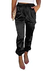 Evaless satin joggers for sale  Delivered anywhere in USA 