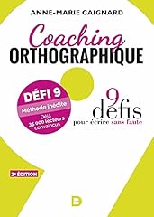 Coaching orthographique défis d'occasion  Livré partout en France
