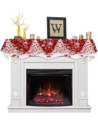 Christmas tree fireplace for sale  Delivered anywhere in USA 