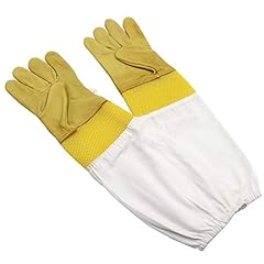 PROBEEALLYU Beekeeper Gloves Goatskin Beekeeping Protective, used for sale  Delivered anywhere in UK
