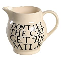 Emma Bridgewater - Black Toast All Over 1/2 Pint Jug, used for sale  Delivered anywhere in UK