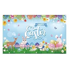 Happy easter backdrop for sale  Delivered anywhere in UK