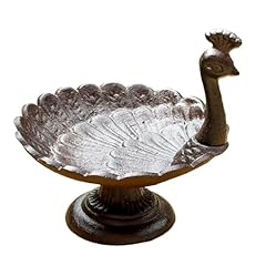 Peacock bird bath for sale  Delivered anywhere in UK