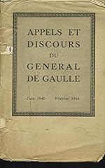 Appels discours general d'occasion  Livré partout en France