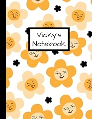 Vicky notebook personalised for sale  Delivered anywhere in UK