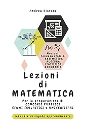 Lezioni matematica per usato  Spedito ovunque in Italia 