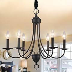 Anmuci black chandelier for sale  Delivered anywhere in USA 