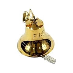 Brass fire bell for sale  Delivered anywhere in USA 