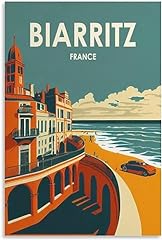 Art toile biarritz d'occasion  Livré partout en France