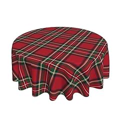 Checkered christmas tablecloth for sale  Delivered anywhere in USA 