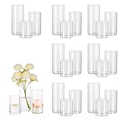 Glass cylinder vases for sale  Delivered anywhere in USA 