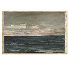 Vintage seascape oil for sale  Delivered anywhere in USA 