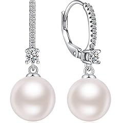 Jiamiaoi pearl earrings for sale  Delivered anywhere in UK