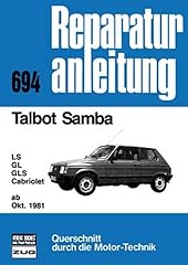 Talbot samba oktober for sale  Delivered anywhere in UK